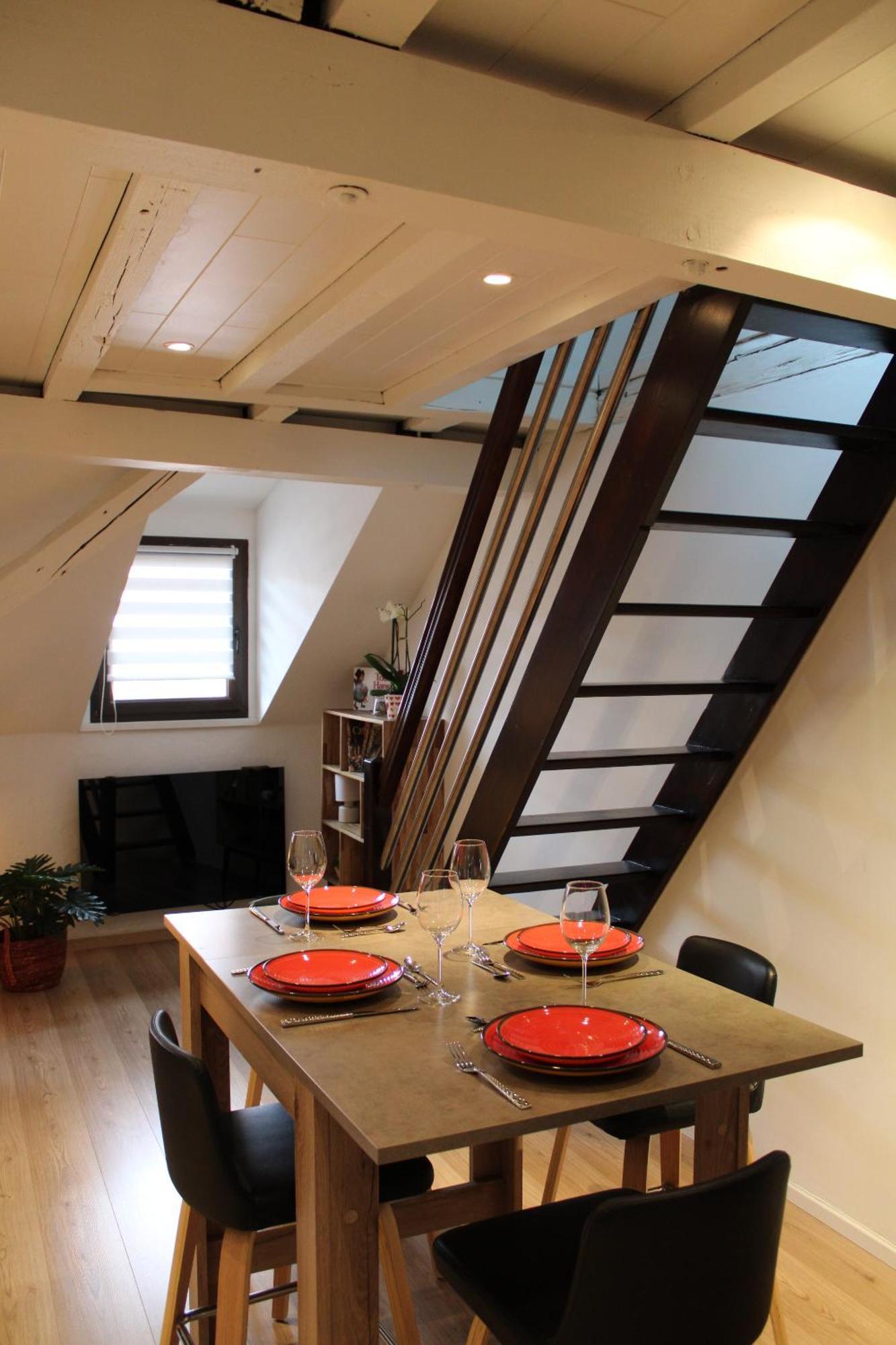 Charmant Duplex Privatise, Climatise, 2 Chambres Strasburg Zewnętrze zdjęcie