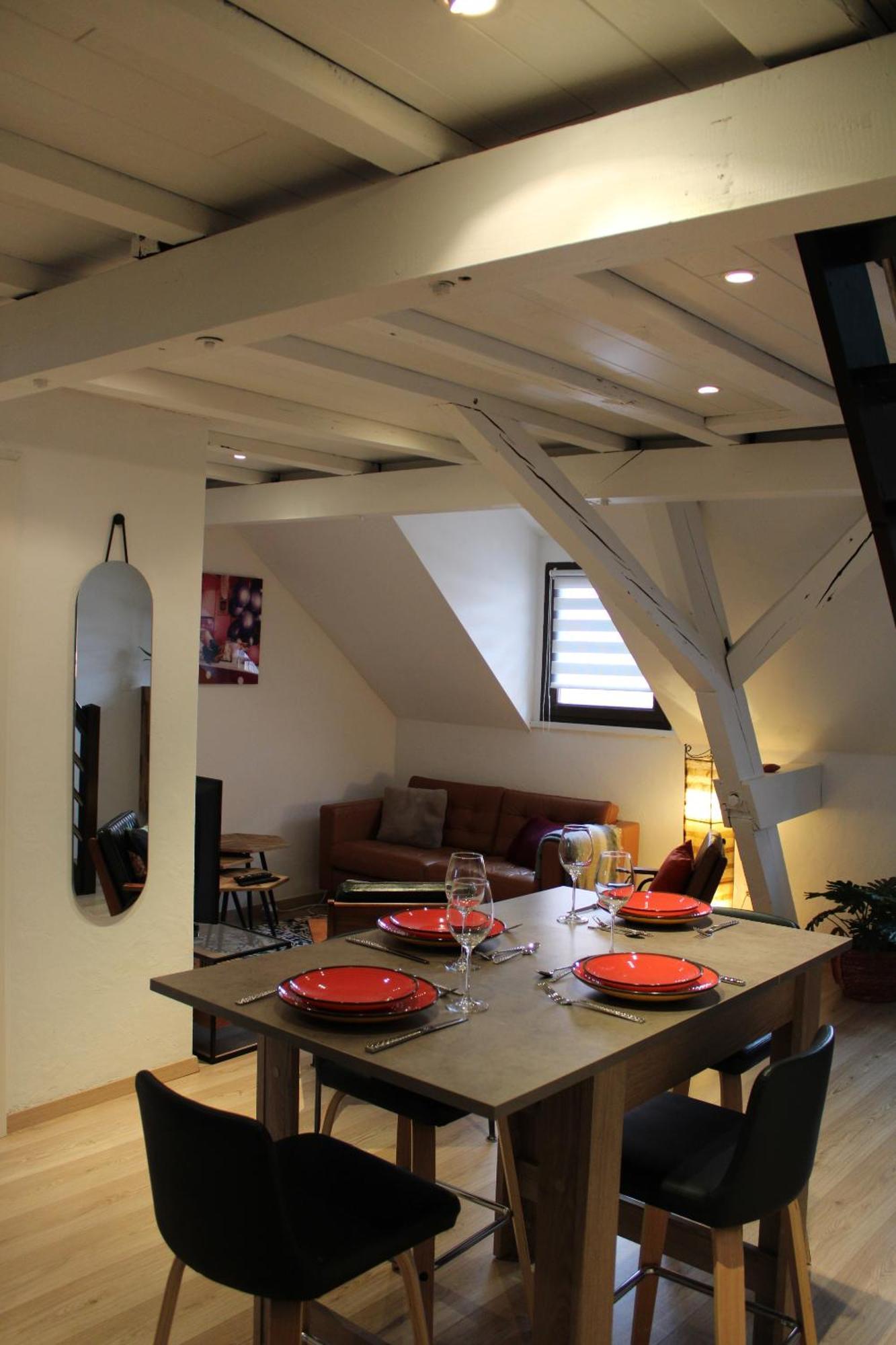 Charmant Duplex Privatise, Climatise, 2 Chambres Strasburg Zewnętrze zdjęcie